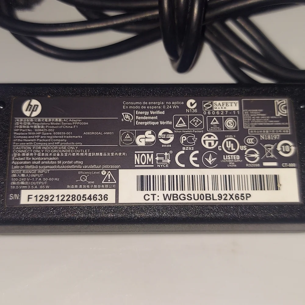 HP Laptop Charger